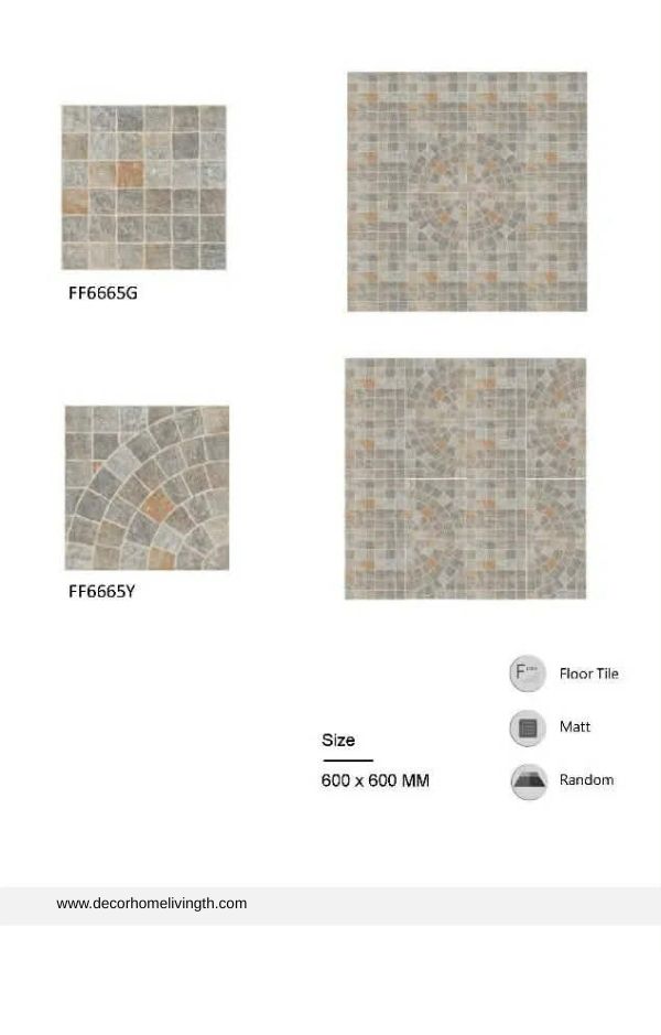 FF6665G กระเบื้องภายนอกอิตาลี การ์เด้น -ผิวหยาบ - Image 2