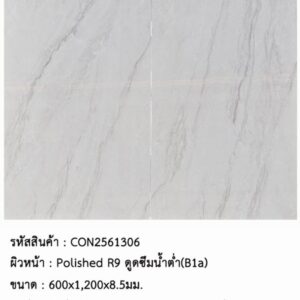 CON25612306 กระเบื้องพอร์ซเลนเคลือบ-ผิวหน้าเงา