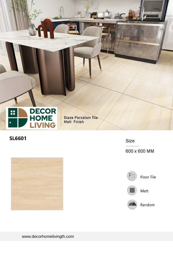 SL6601 กระเบื้องลายไม้ - Image 2